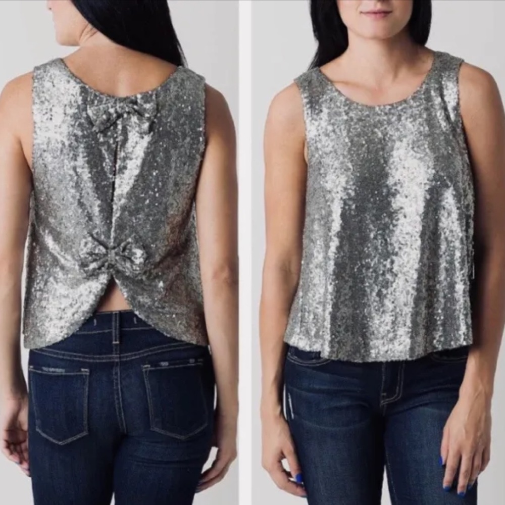 BKE Boutique Sequence Top